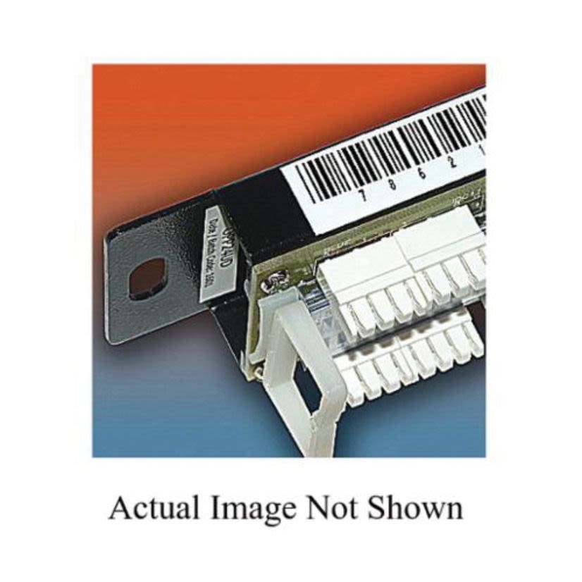 Thomas & Betts E-Z Code® EZ-WP34 EZL High Performance Heat Shrink Wire Marker Label, 18 ft L x 3/4 in W, White, Polyester